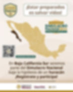 Segundo Simulacro Nacional 2025 en Baja California Sur
