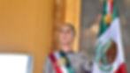 La presidenta en México hizo repicar por primera vez la Campana de Dolores.